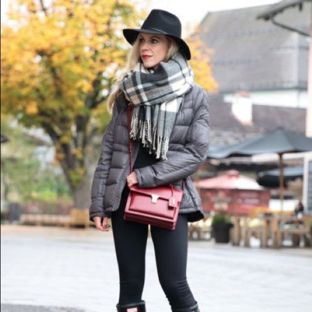 ASOS plaid check blanket scarf
